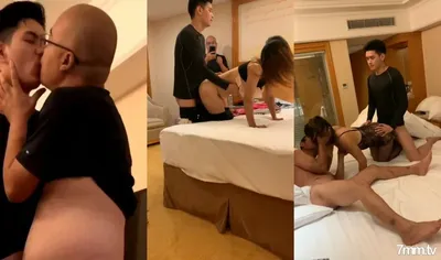 [최신 ❤️ Internet Explosions] 수줍은 작은 신선한 고기 세 사람의 성교를 찾는 난잡한 커플, 장면은 충격적이고 뜨거운 눈, 작은 신선한 고기는 미친 듯이 검은 비단 아내 오래된 유리 국화 HD 720P 원본 버전